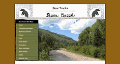 Desktop Screenshot of bearcreekcolorado.com